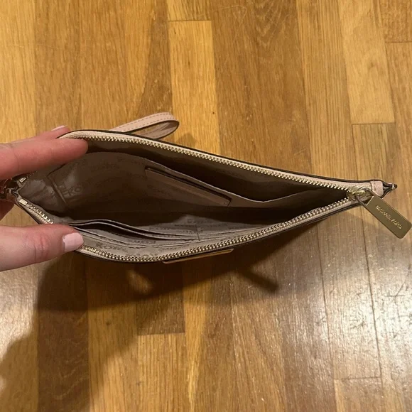 Michael Kors Blush Pink Wristlet Clutch - Picture 7 of 16